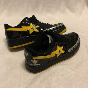 Purple Trapstar Footwork Bapesta 